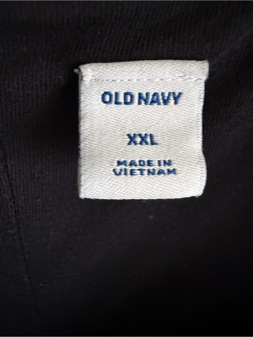 Old Navy Black Long-Sleeve V-Neck Swing Dress - Picture 6 of 6